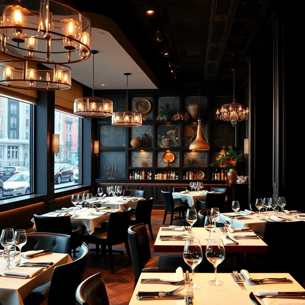 Chef preparing an intimate dinner